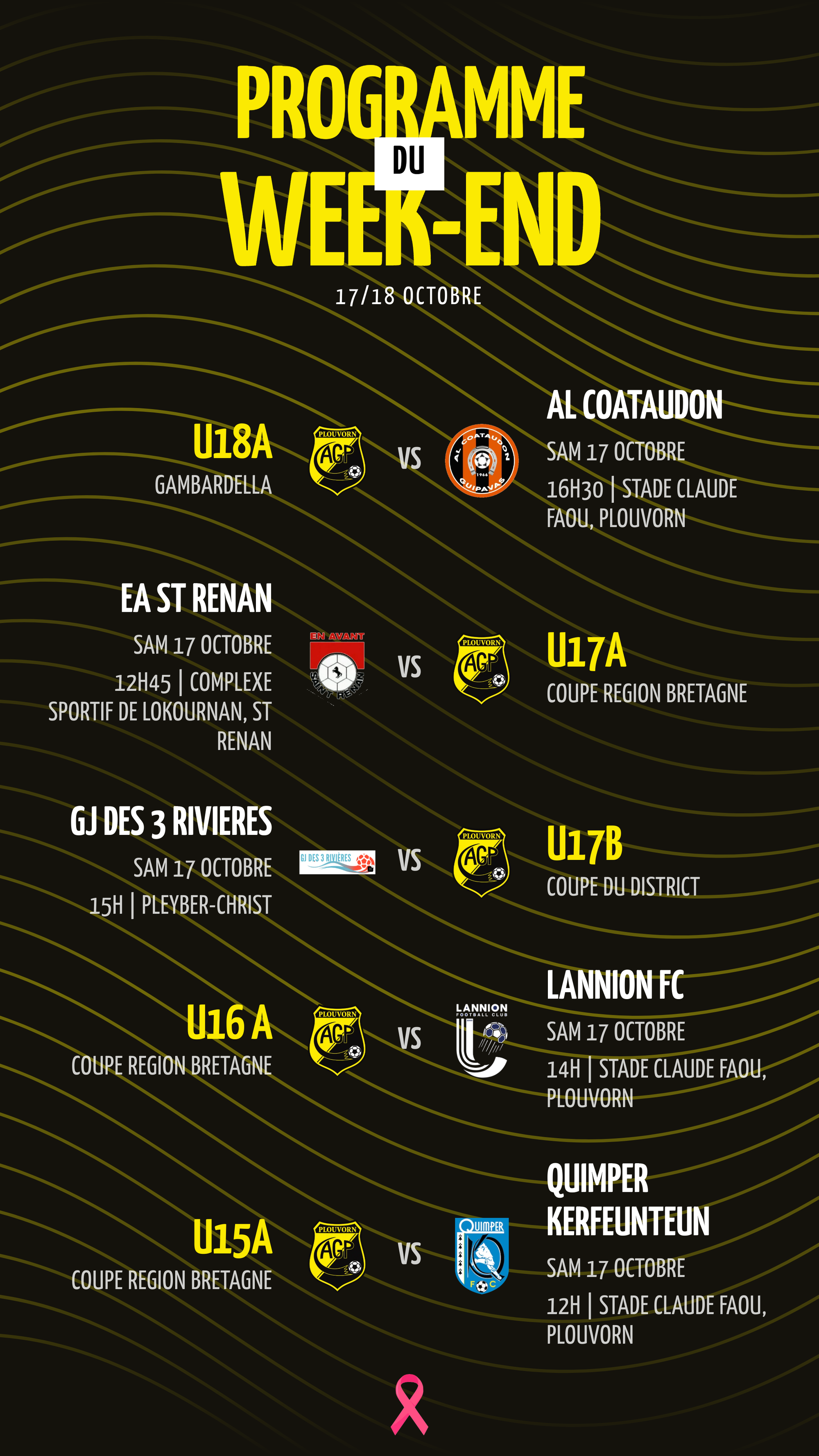 programme du week-end