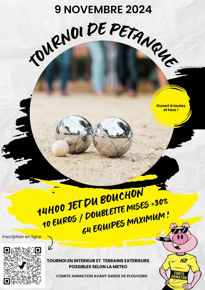 Tournoi pétanque AGP
