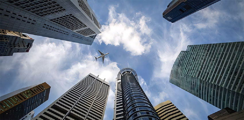 Skyscrapers, Singapore, City