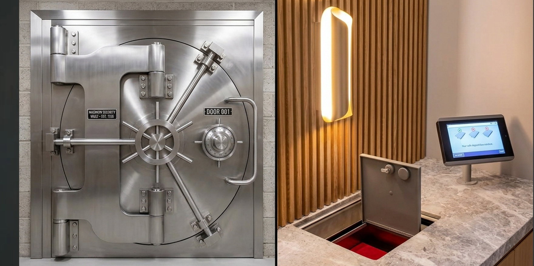 A comparison of storage options for jewelry and heirlooms in Singapore including a bank vault and private safe deposit box
