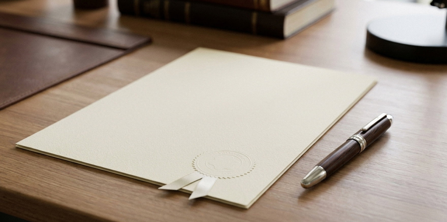 Lasting Power of Attorney document being reviewed on a desk