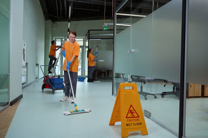 Commercial  and offices cleaning
