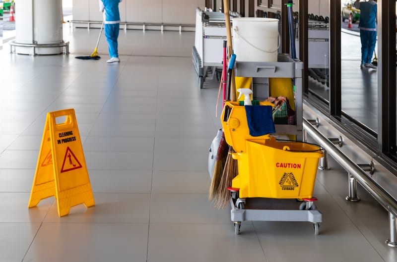 Commercial and industrial cleaning service
