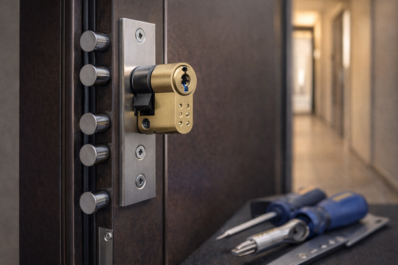 Zamjena cilindra na protuprovalnim vratima Zagreb