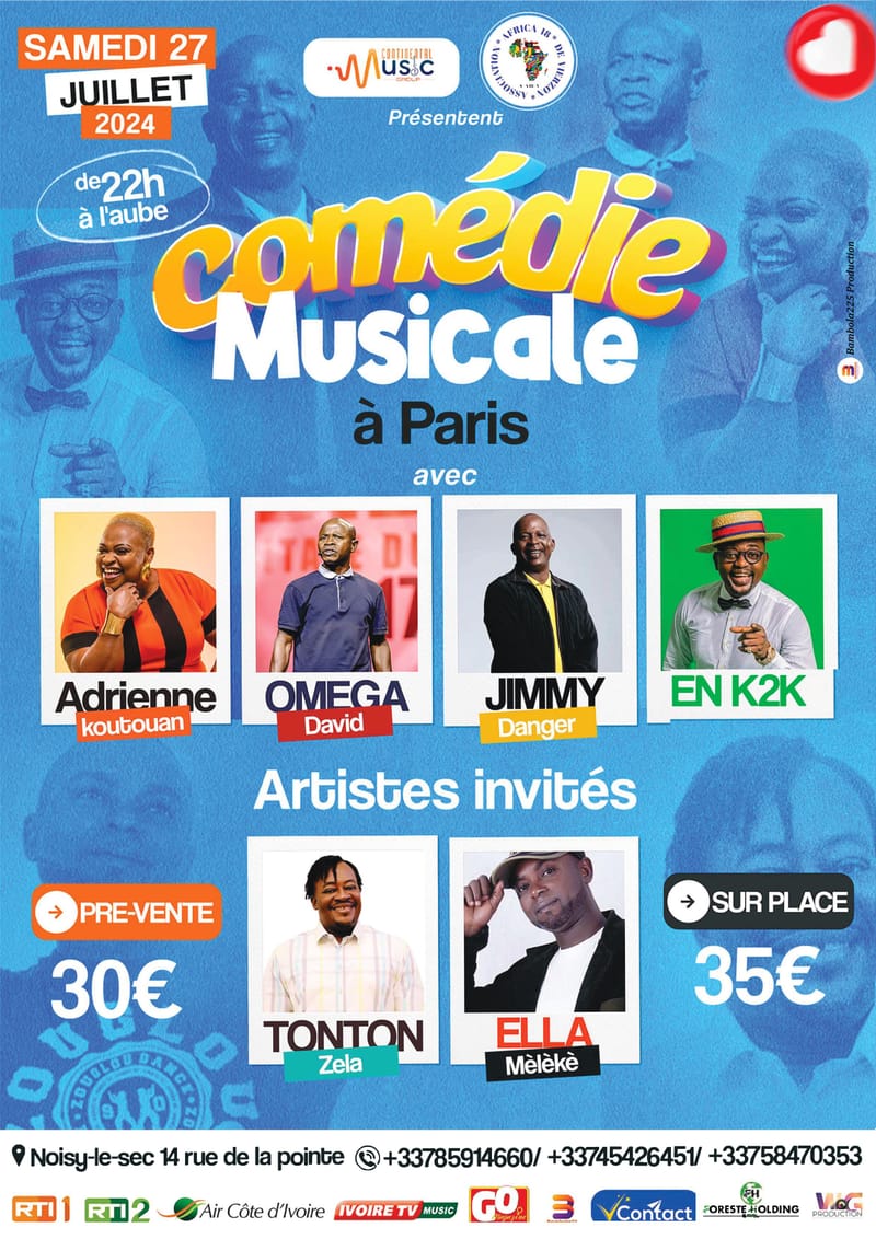 COMEDIE MUSICALE PARIS