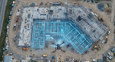 הנדסה ובינוי (PropTech): מתכנון אדריכלי ועד ניהול אתרים