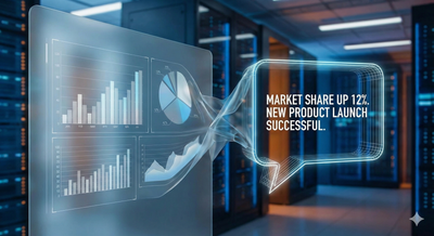 בינה עסקית גנרטיבית (GenBI): למה הדשבורדים מתים והמנהלים מתחילים "לדבר" עם הנתונים?