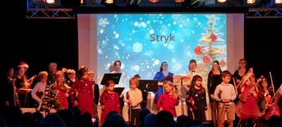 Julekonsert 2025 med Askøy unge strykere og sangelever fra kulturskolen
