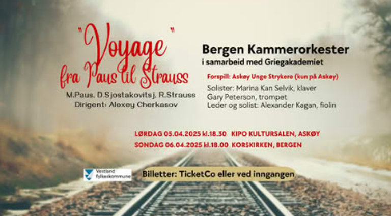 Konsert i samarbeid med Bergen kammerorkester