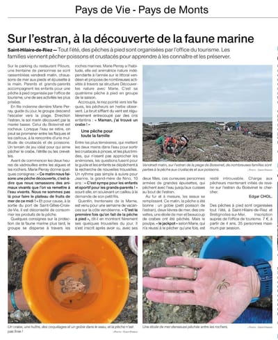 Ouest france Pays de Vie - Pays de Monts