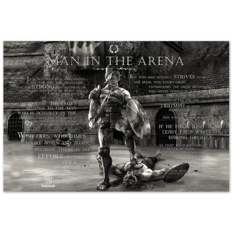 Var inte den som från läktaren aldrig upplever framgång eller misslyckande