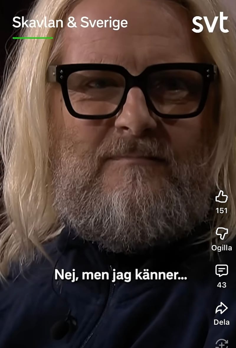 Det finns så många pajaser, där Knut Patrik Arve är en av de största