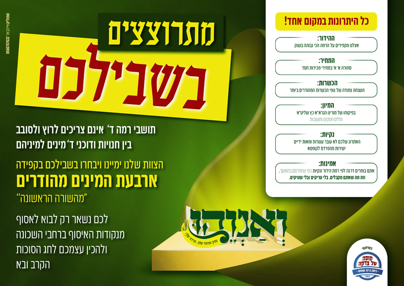 מכירת ארבעת המינים