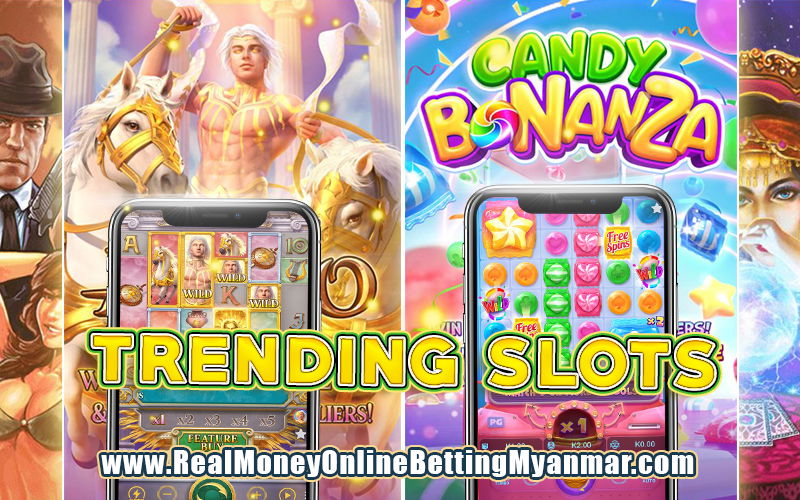 three trending slot in myanmar, slot games in myanmar, fortune chicken game, game with golden chicken symbol, lucky slot game in myanmar