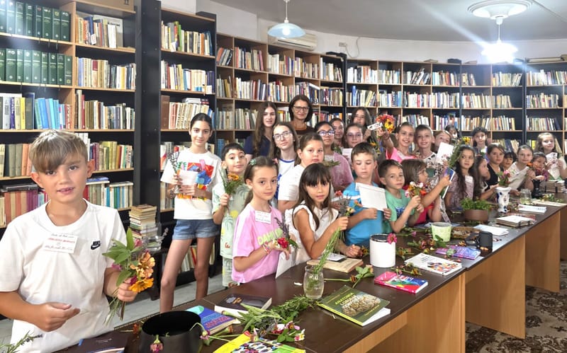 Dezvoltare personală prin arta florilor presate