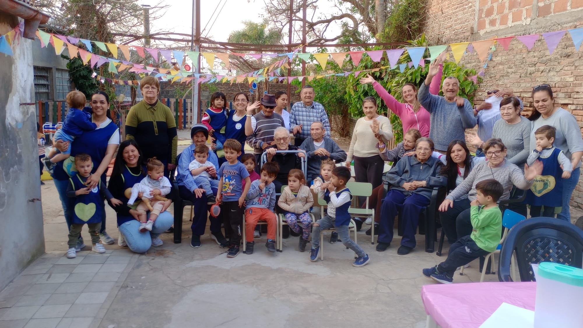 Visita del hogar de ancianos San Antonio de Padua