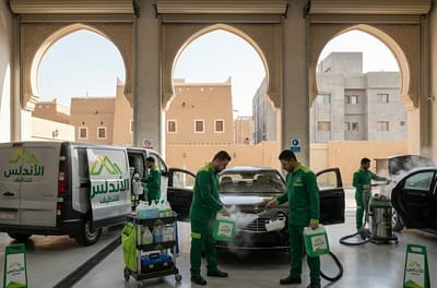 افضل شركة تنظيف و تعقيم سيارات بجازان