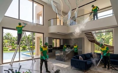 House, Villa, and Palace Cleaning Company in Bish