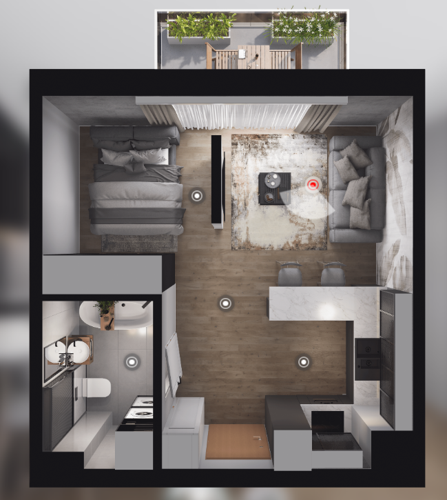 פרויקט מרכזי לדוגמא בלב העיר Łódź - פרויקט Corso