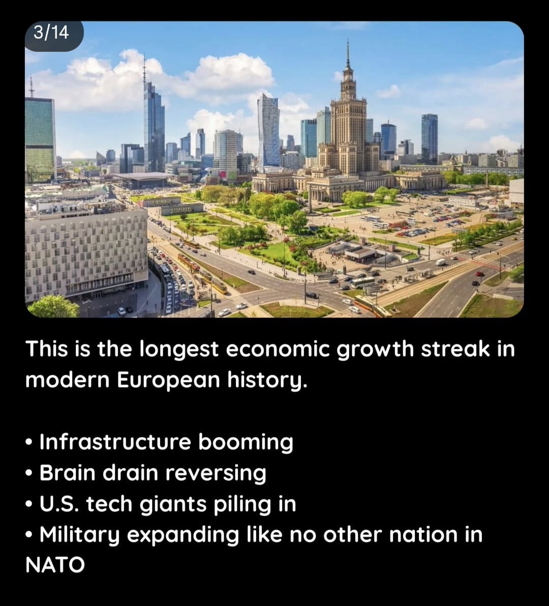 זהו רצף הצמיחה הכלכלית הארוך ביותר בהיסטוריה המודרנית של אירופה.