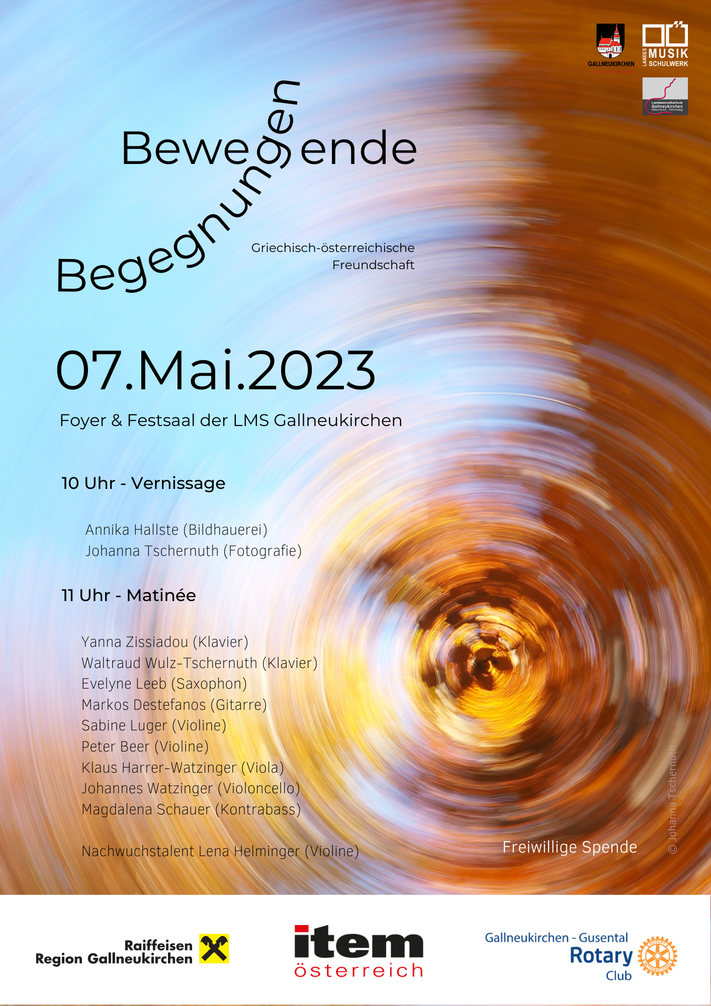 Das Plakat zeigt