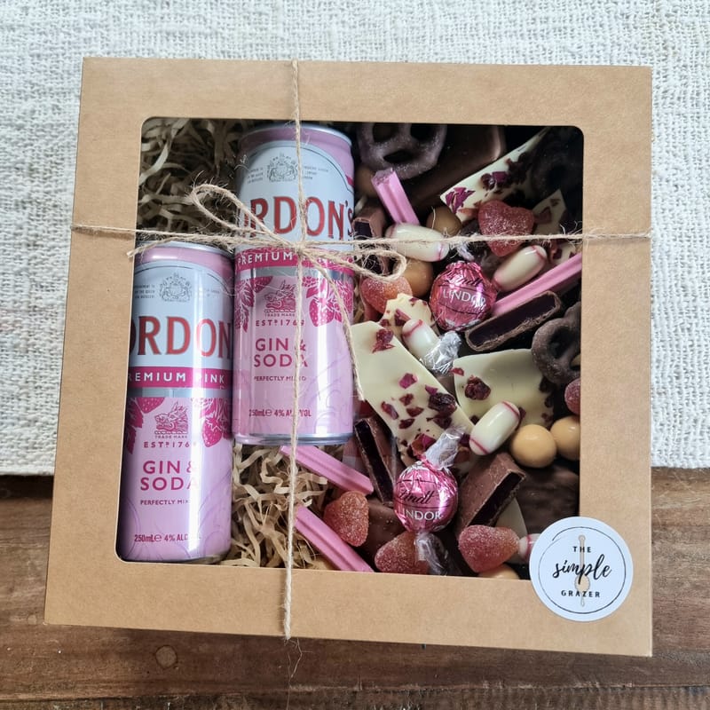 Pink Gin & Sweets Giftbox