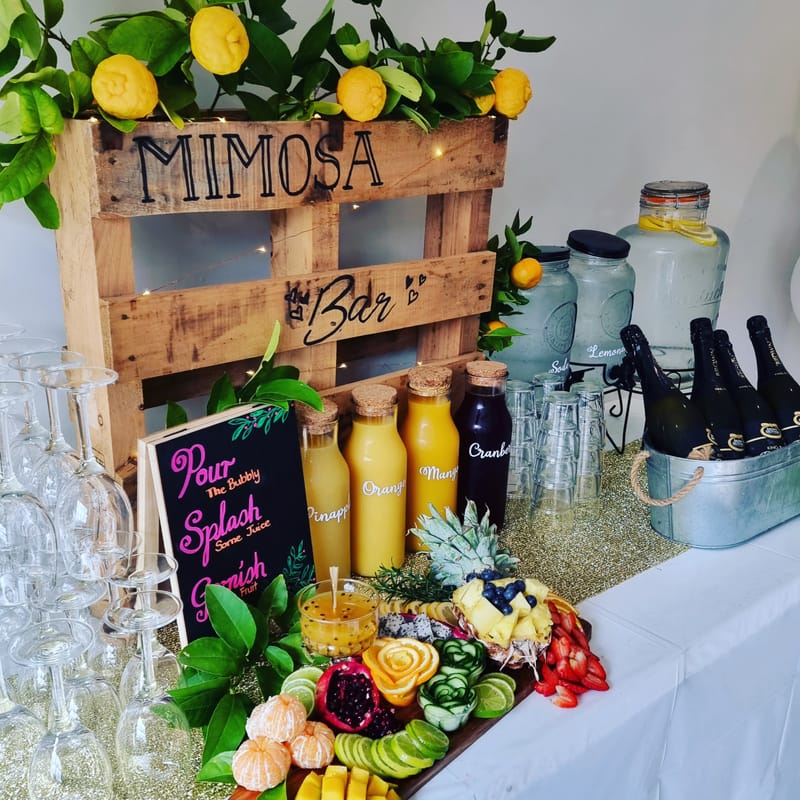 Mimosa Bars