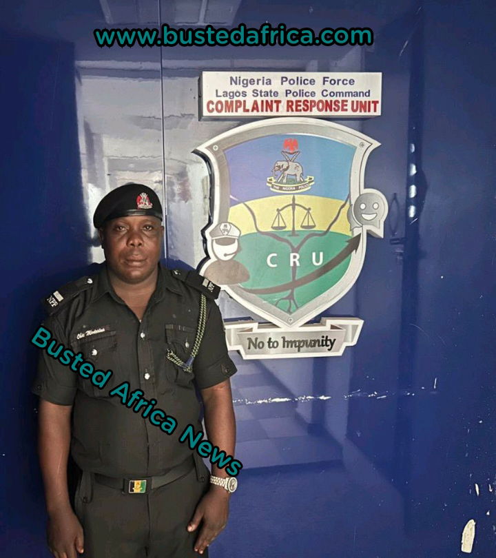 Police arrest officer caught in viral video assaulting driver in Lagos
