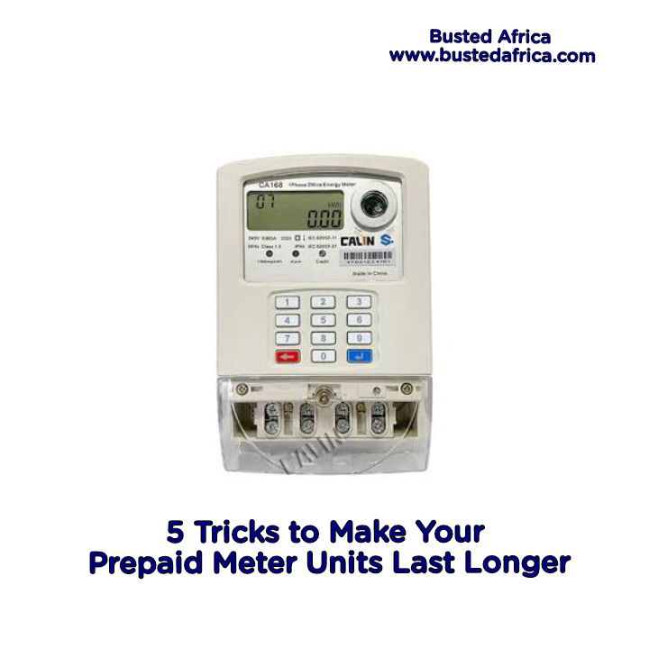 5 Tricks to Make Your Prepaid Meter Units Last Longer