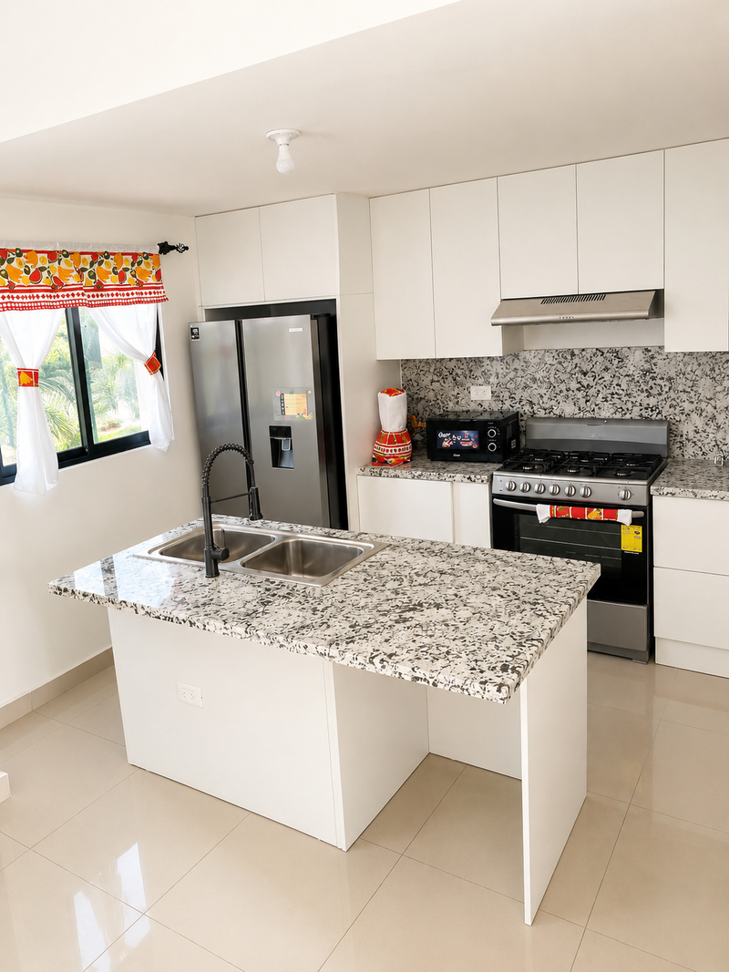Villa Amueblada de 3 Habitaciones en Brisas de Punta Cana | USD $1,200/mes