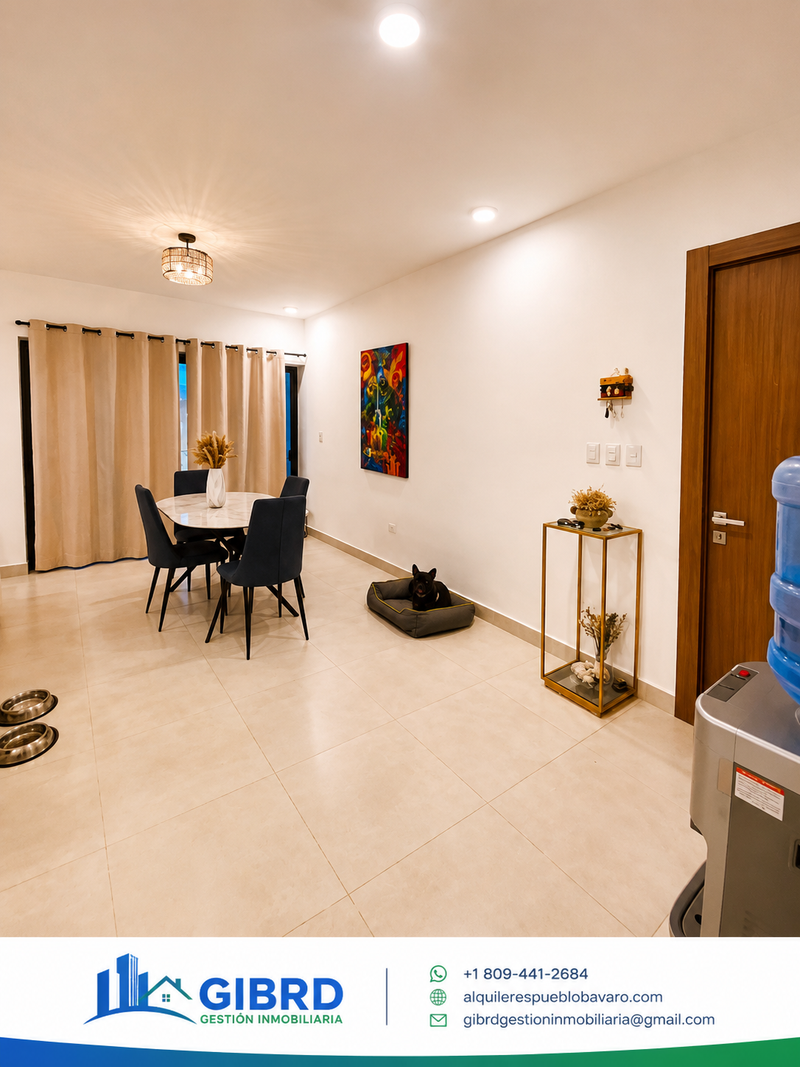 Apartamento en Alquiler | 2 Habitación| CAP CANA