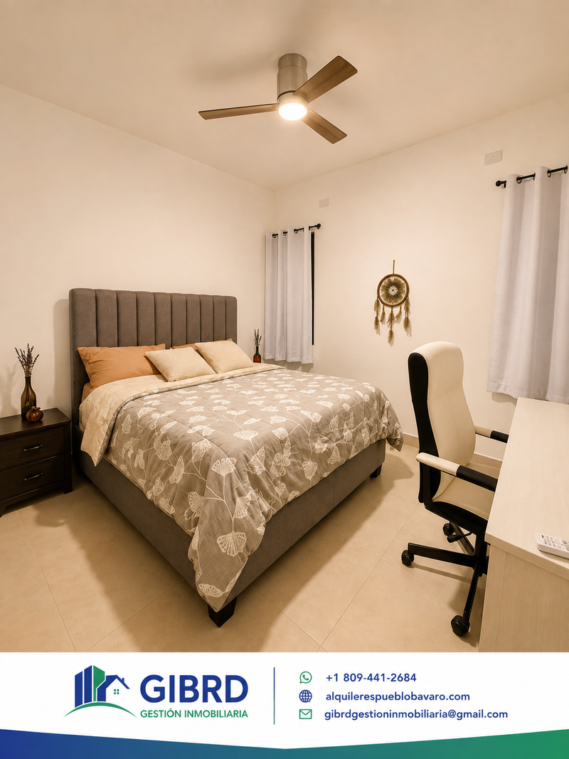 Apartamento en Alquiler | 2 Habitación| CAP CANA