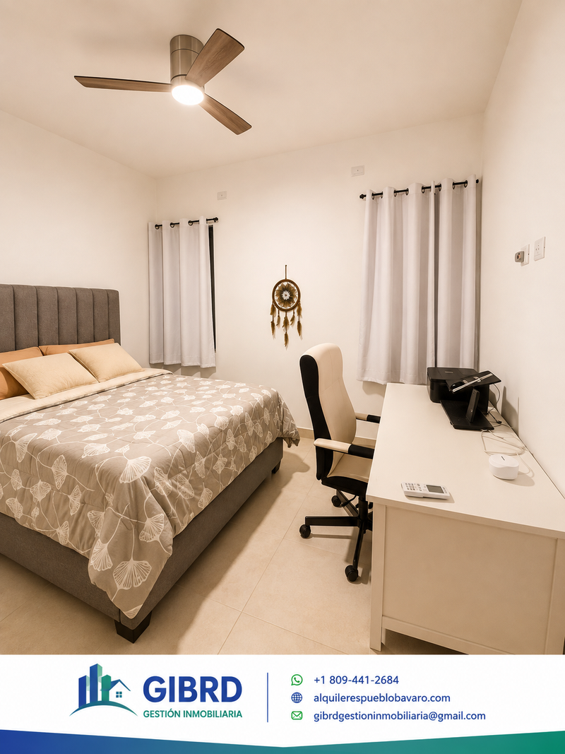 Apartamento en Alquiler | 2 Habitación| CAP CANA