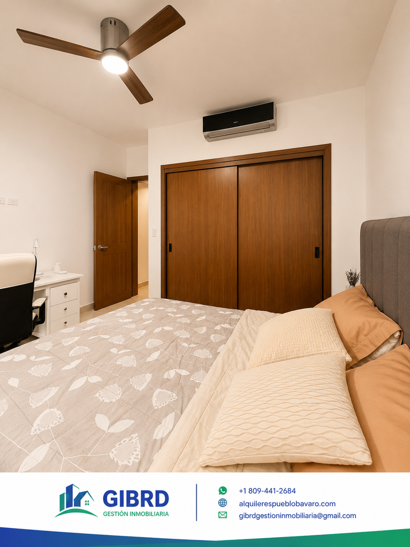 Apartamento en Alquiler | 2 Habitación| CAP CANA