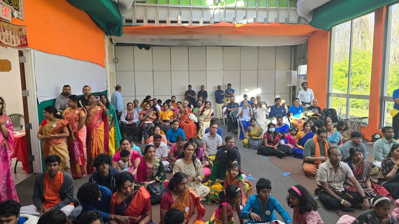 Saasthaa's First Vishu Mahotsavam