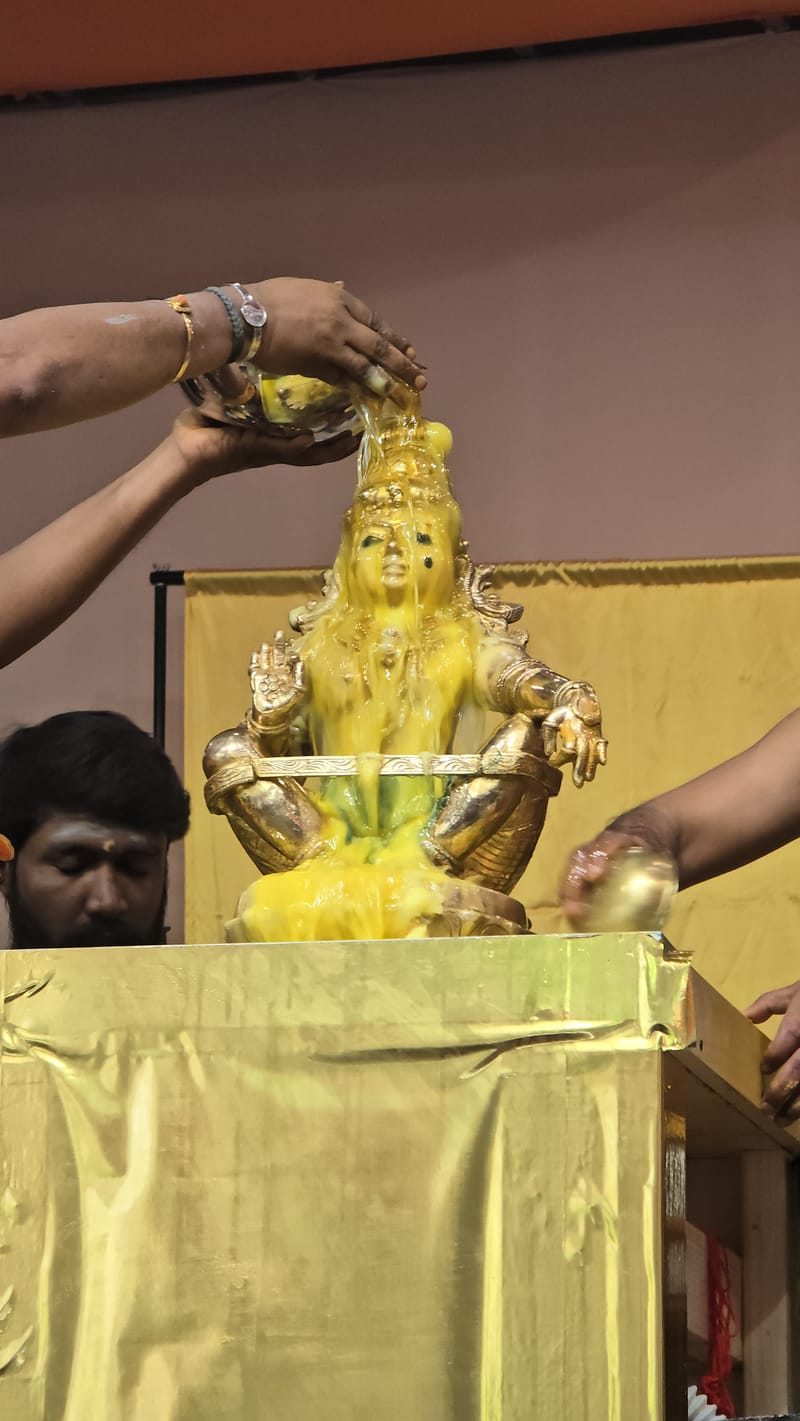 Saasthaa's First Vishu Mahotsavam