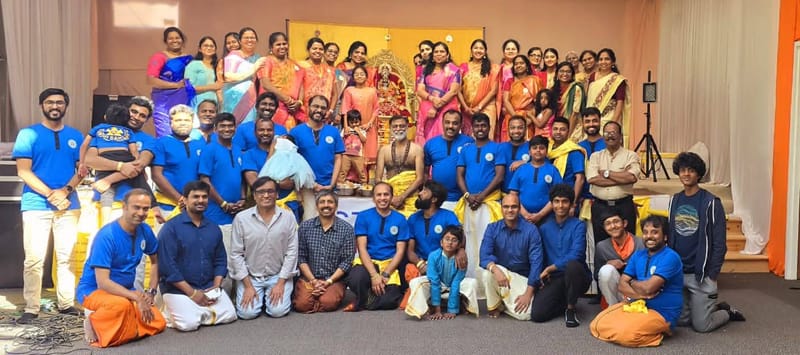 Saasthaa's First Vishu Mahotsavam