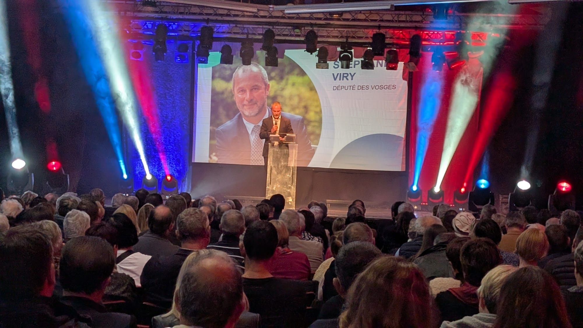 SCENE VOEUX DU DEPUTE STEPHANE VIRY