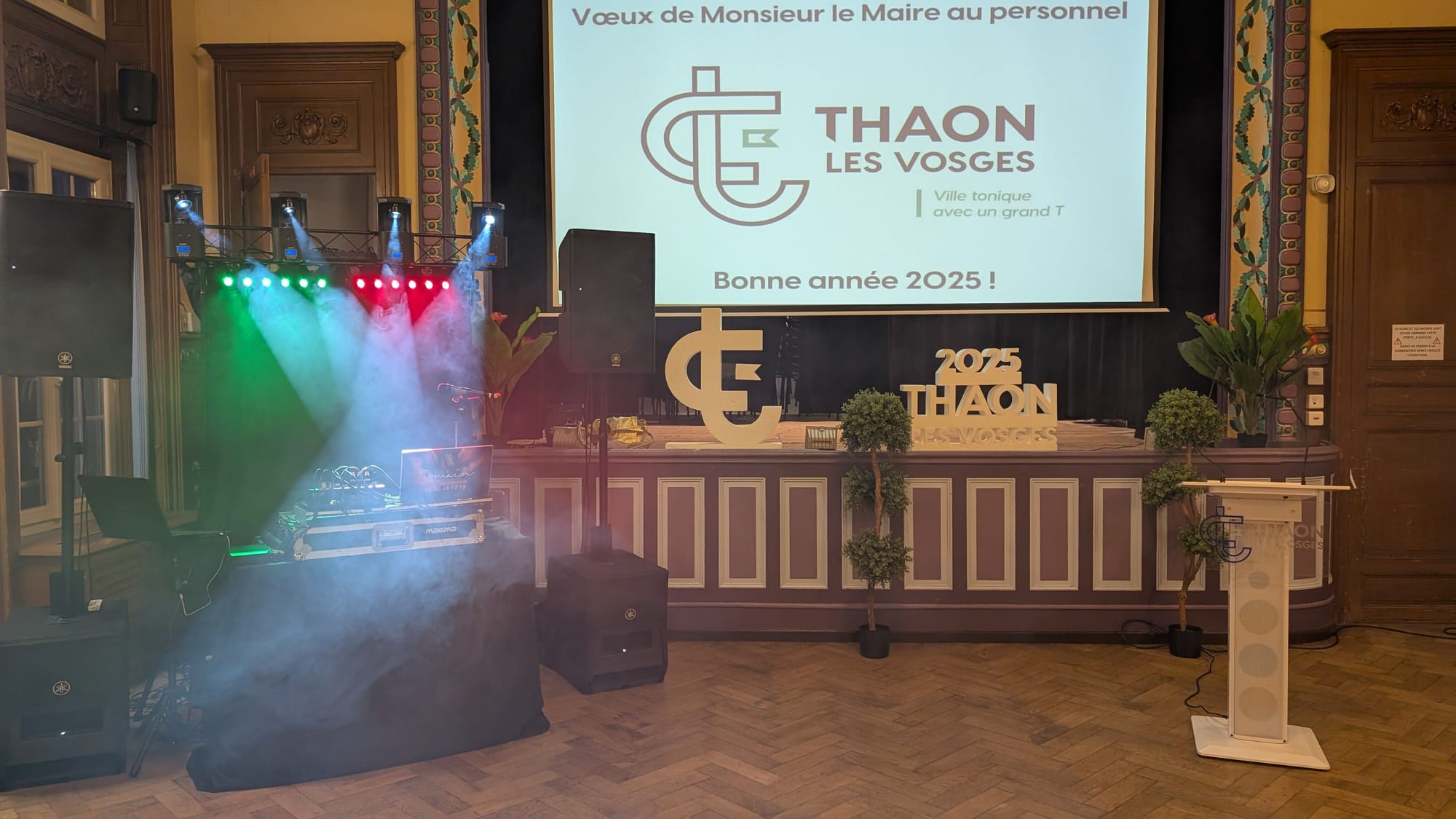 VOEUX DU MAIRE DE THAON LES VOSGES