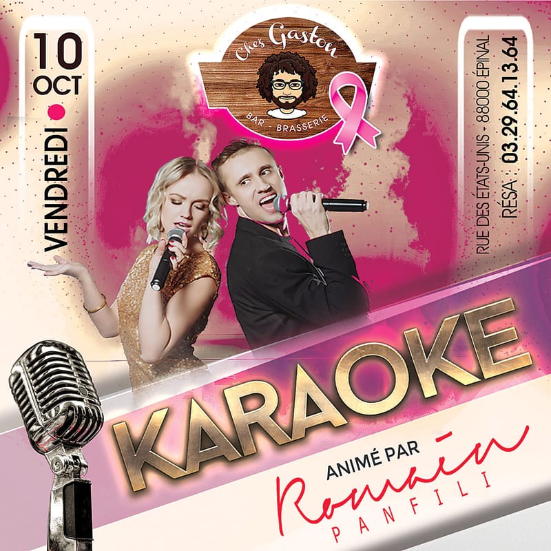 KARAOKE CHEZ GASTON EPINAL