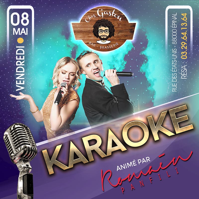 KARAOKE CHEZ GASTON EPINAL