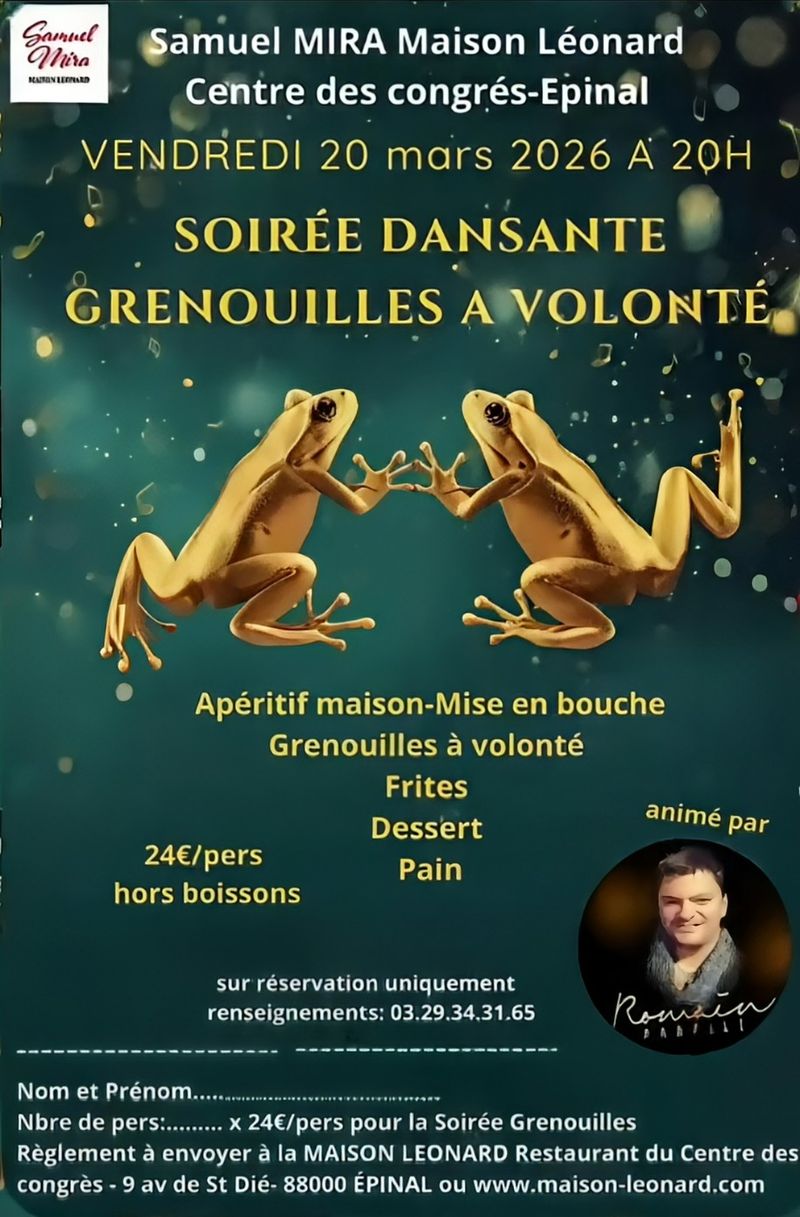 SOIREE DANSANTE CHEZ LEONARD