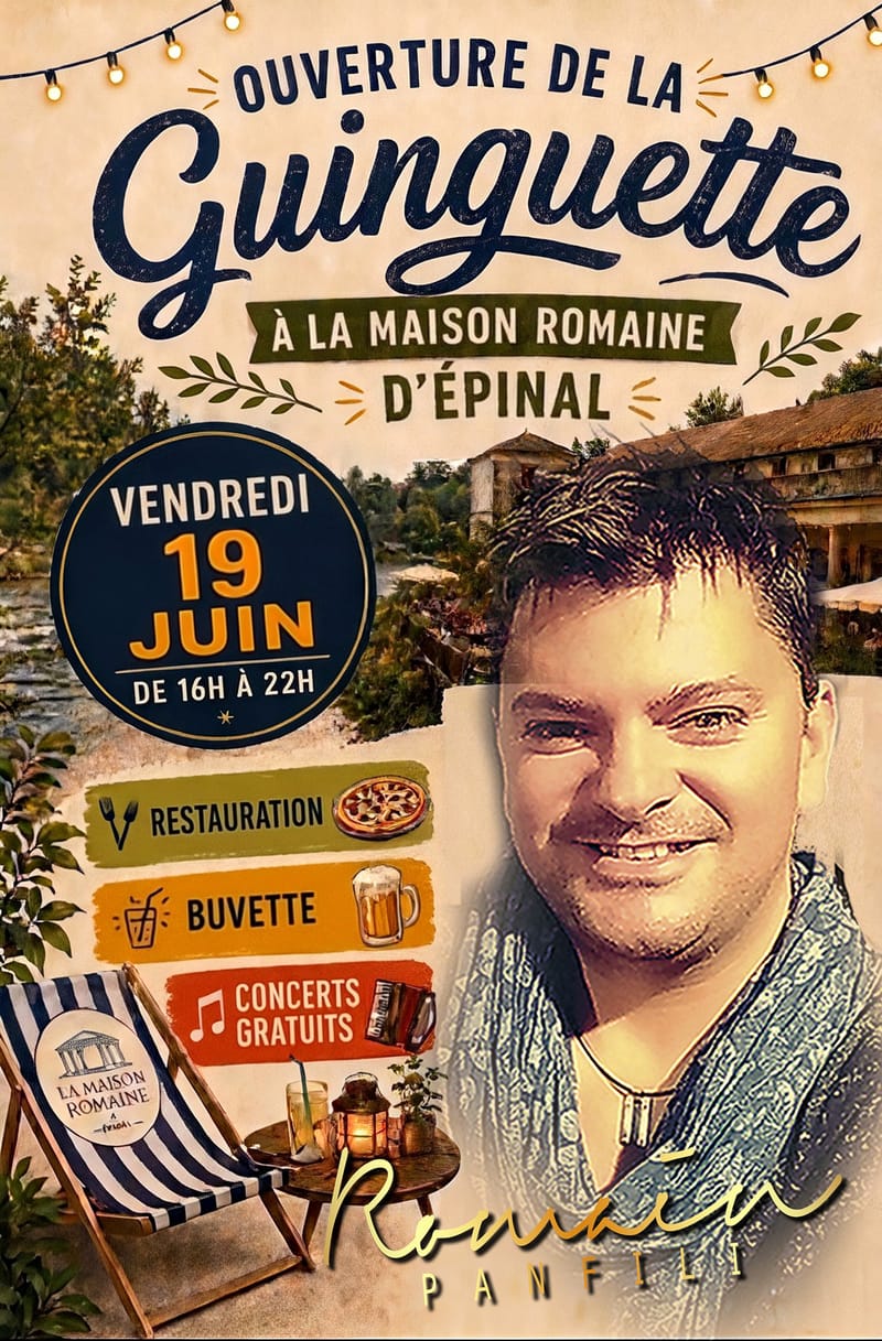 CONCERT à LA GUINGUETTE EPINAL