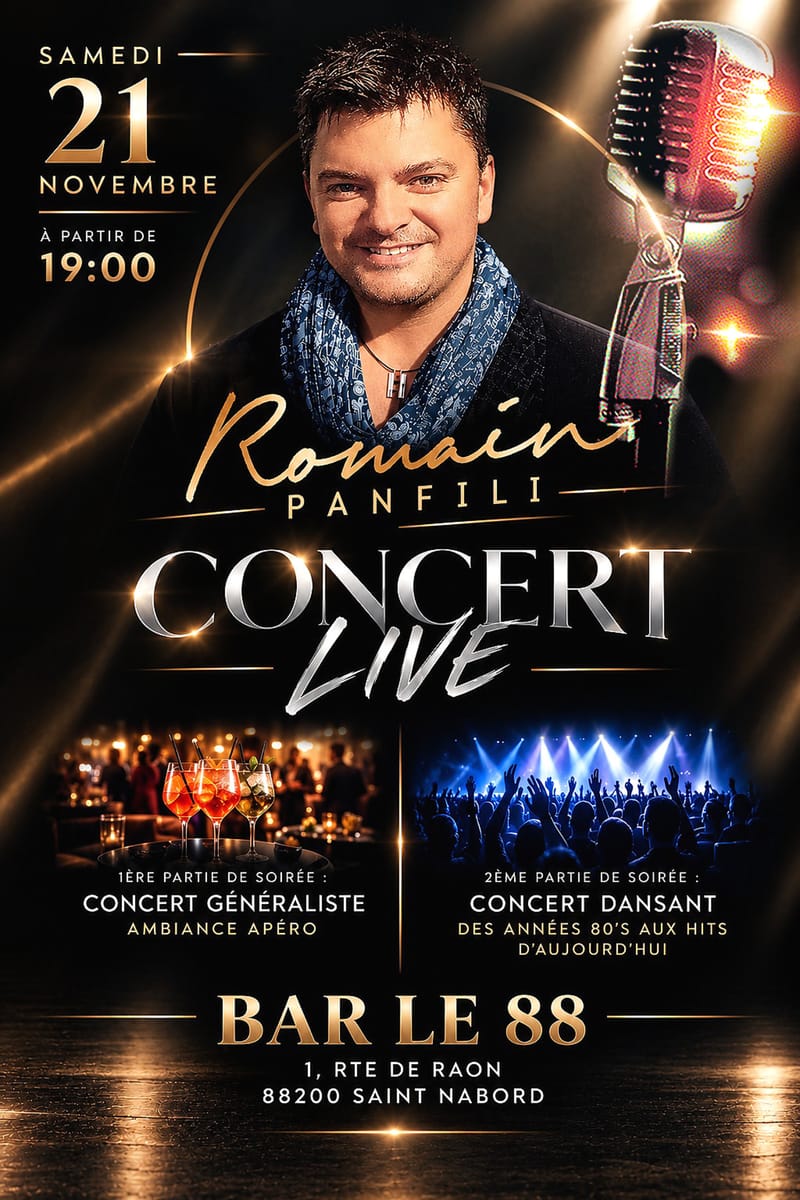 CONCERT Bar le 88