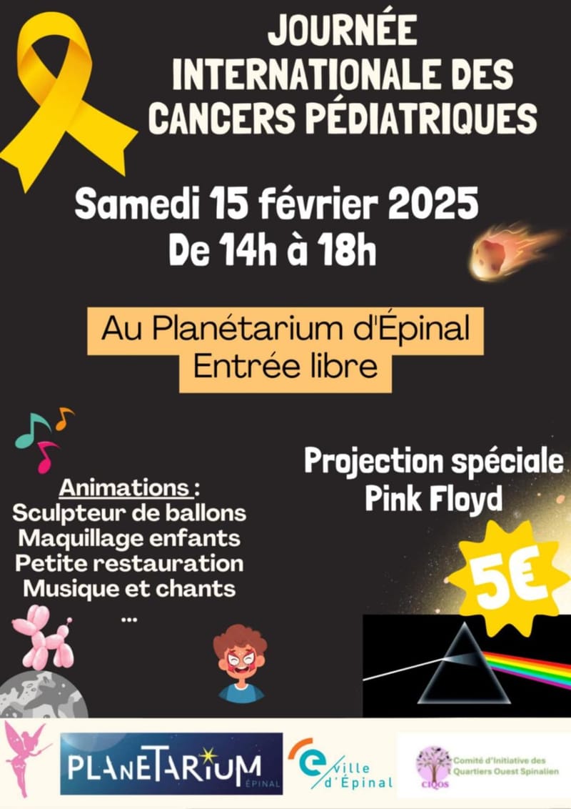 Journée internationale des cancers pediatriques