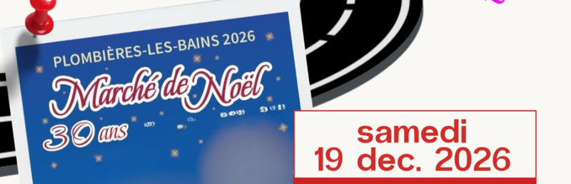 Excursion de fin d'année 2026 : Plombières-les-Bains