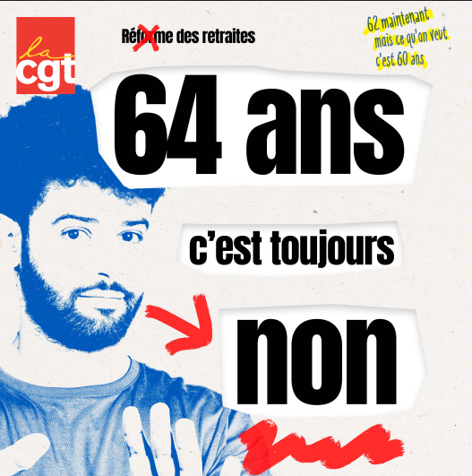 64 ans, c'est toujours NON !