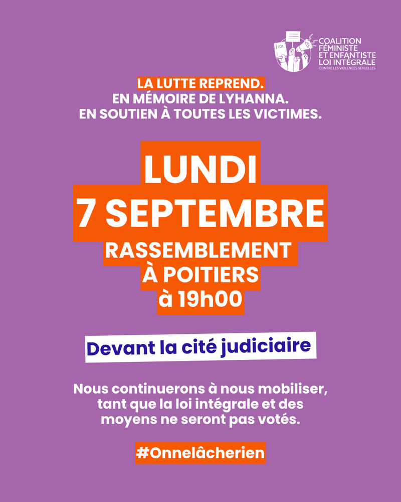 Appel de la Coalition Féminisite et Enfantiste pour le 7 septembre 2026