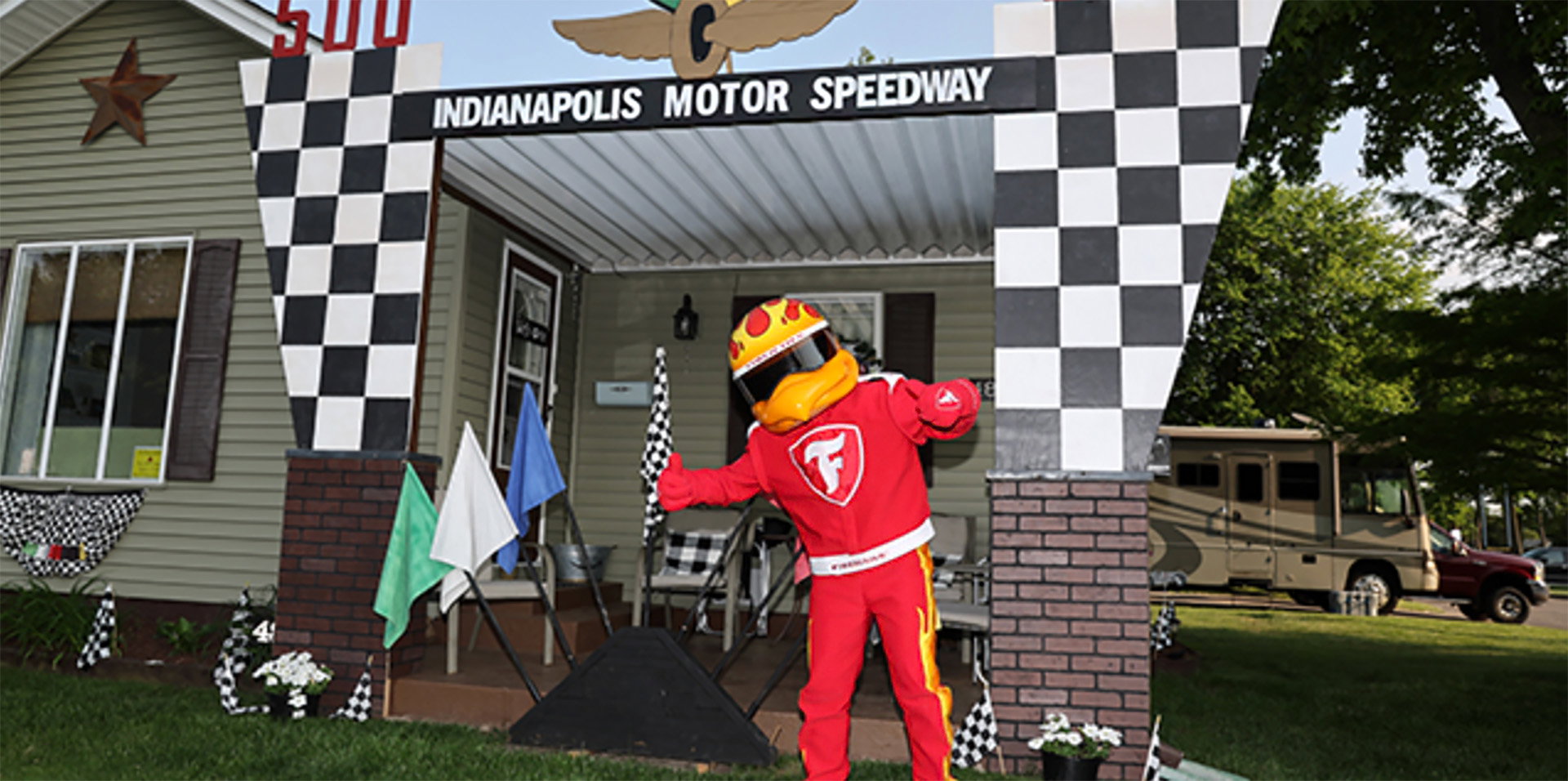 Coca-Cola Indy 500 Porch Parties, Indy 500 Décor, Initiatives Unite Community for May