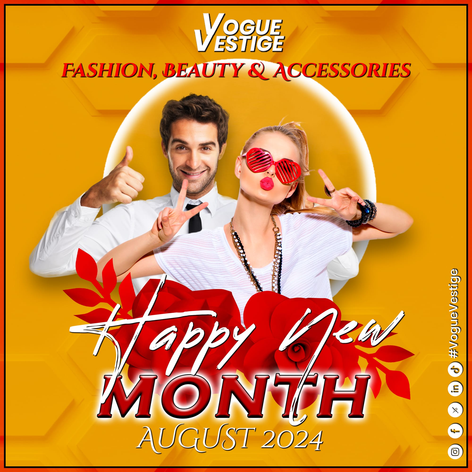 Happy New Month August 2024!